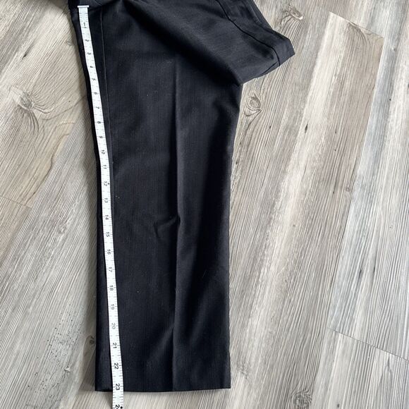 Ann Taylor Loft Original Black Dress Ankle Pants Size 4 - Picture 9 of 10